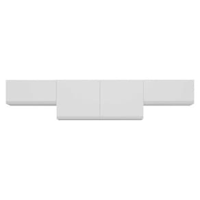 Kit 3 Armários De Cozinha Aéreos 4 Portas Veneza Multimóveis Mp2151 Branco Branco