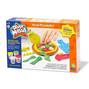 Playset Massinha De Modelar Diver Massa - Você Pizzaiolo - Divertoys