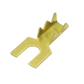 Kit 100 Terminais Garfo 1/8" 3,8mm Fio 1,00mm - R7 - ETE7025A