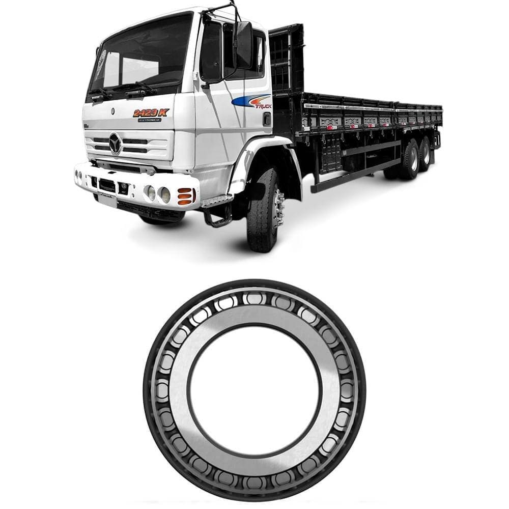Rolamento Roda Mercedes-benz 2423 99 A 2006 Diant Ext Skf