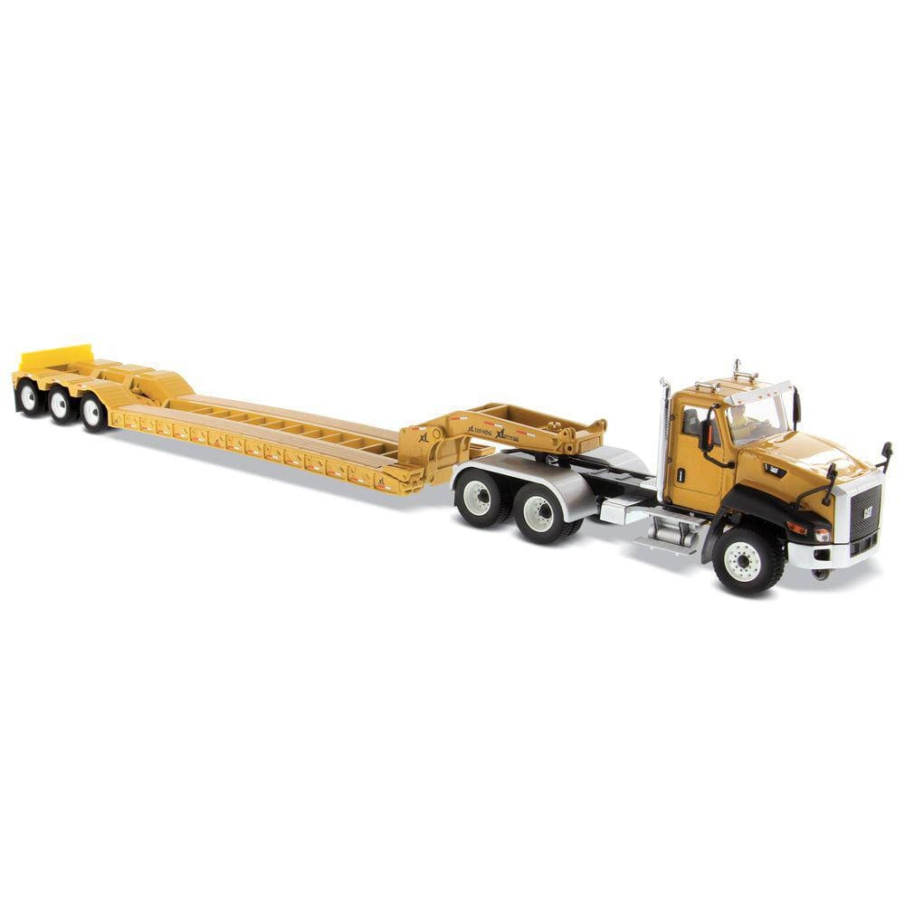 Miniatura Caminhão Plataforma 1/50 Cat Ct660 Day Cab