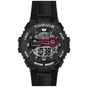 Relógio Masculino Tuguir Digital TG293 Preto e Branco