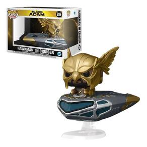 Funko Pop Rides Black Adam - Hawkman In Cruiser 286