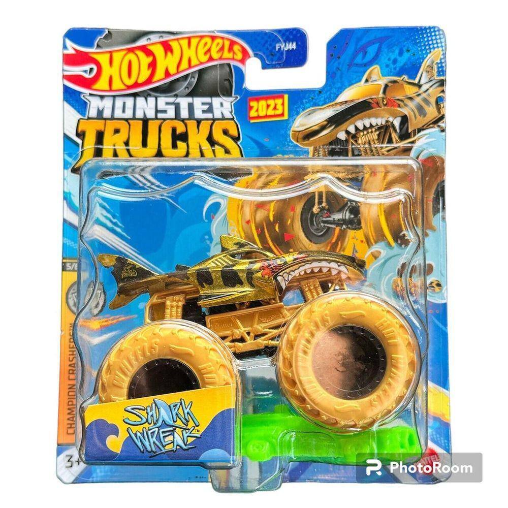 Hot Wheels Pista Monster Trucks Desafio Do Giro - Mattel