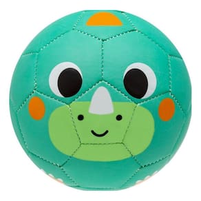 Bola Futebol Bebê Mini Dino 13cm Atóxica TPU Borracha