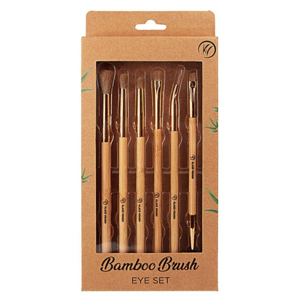 Kit Pincel De Maquiagem Klass Vough Bamboo Brush Eye Set Bes-01