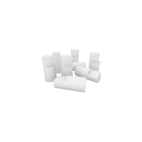 Módulo Cozinha Henn Connect Kit 8Un Pés Madeira P/ Balcão de Branco-Henn