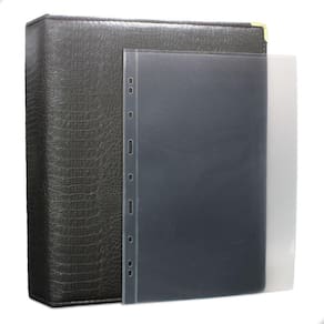 Álbum Fichário 30 Folhas Cédulas 1 Espaço 32x24 Cobra Fosco G