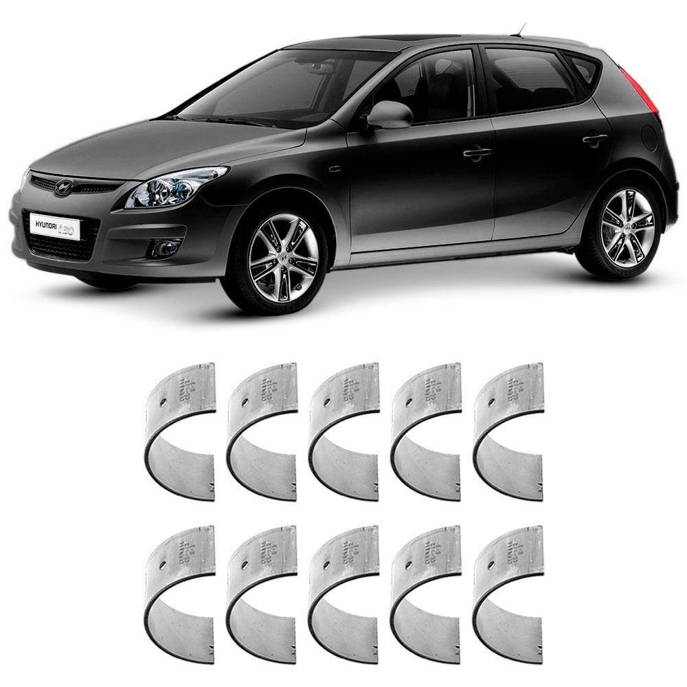 Bronzina Casquilho Mancal 0.50 Elantra I30 2.0 2000 a 2013 Metal Leve BC773