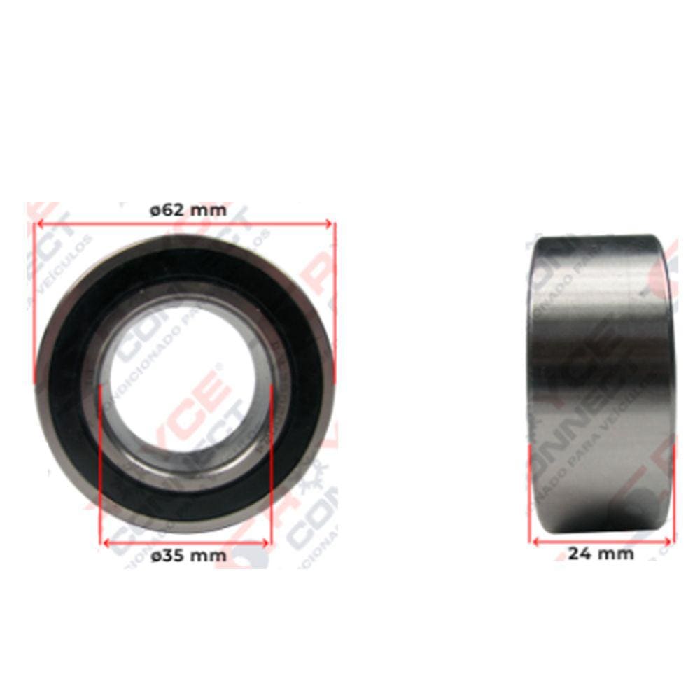 Rolamento Do Compressor Zexel Passat / A3 1999...
