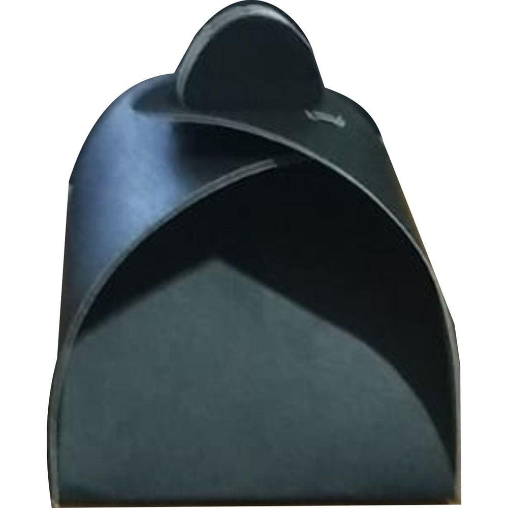 Caixa Bem Casado Preta 5x5x5 cm 100 unidades Lisa