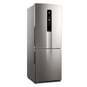 Geladeira Electrolux Frost Free 490L Efficient com AutoSense Inverse Inox Look (IB7S)