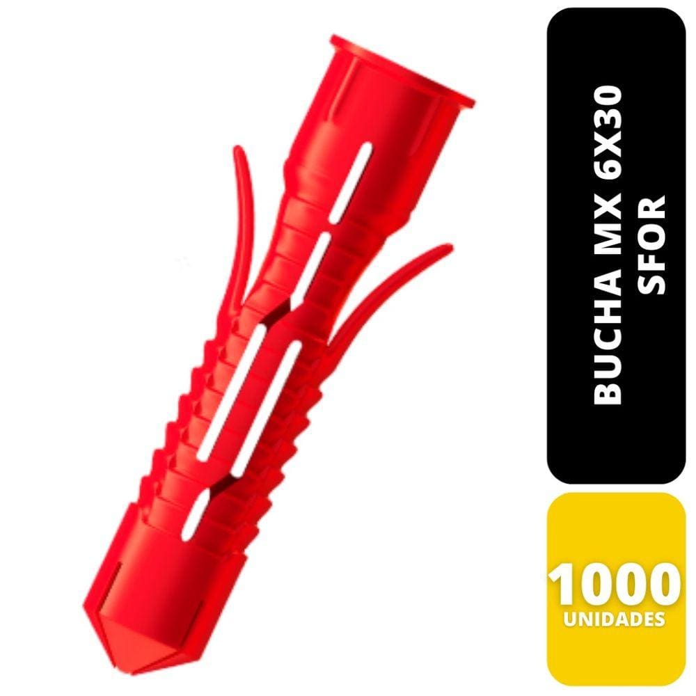 KIT COM 1000 BUCHA Mx 6X30 Sfor