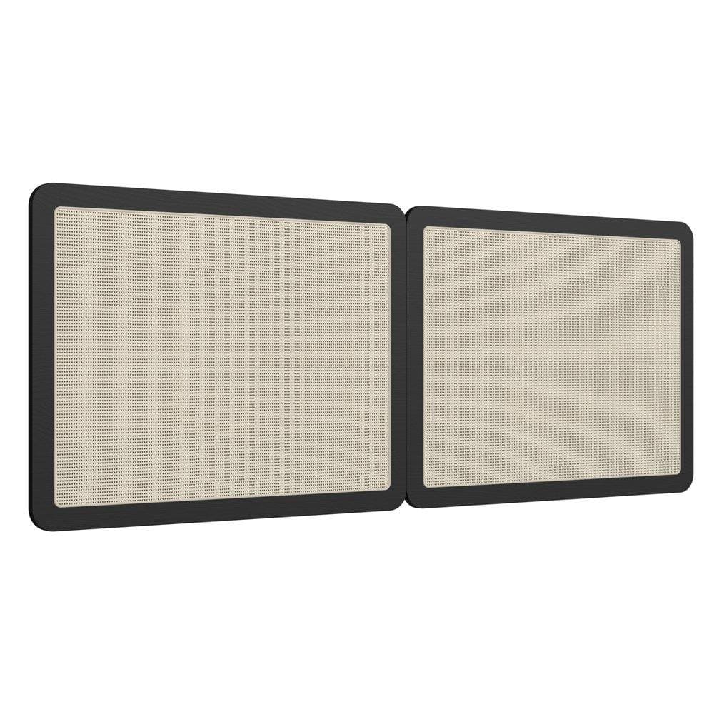 Cabeceira Casal 160 CM Palhinha Oslo 27967 Nero Artesano
