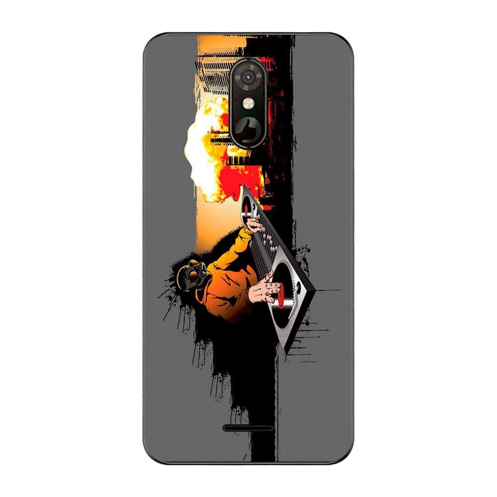Capa Adesivo Skin264 Verso Para Positivo Twist 3 (S513) 2020