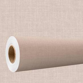 Papel de parede 3D Auto Colante efeito tecido linho Bege creme decorativo Quarto Sala 9m