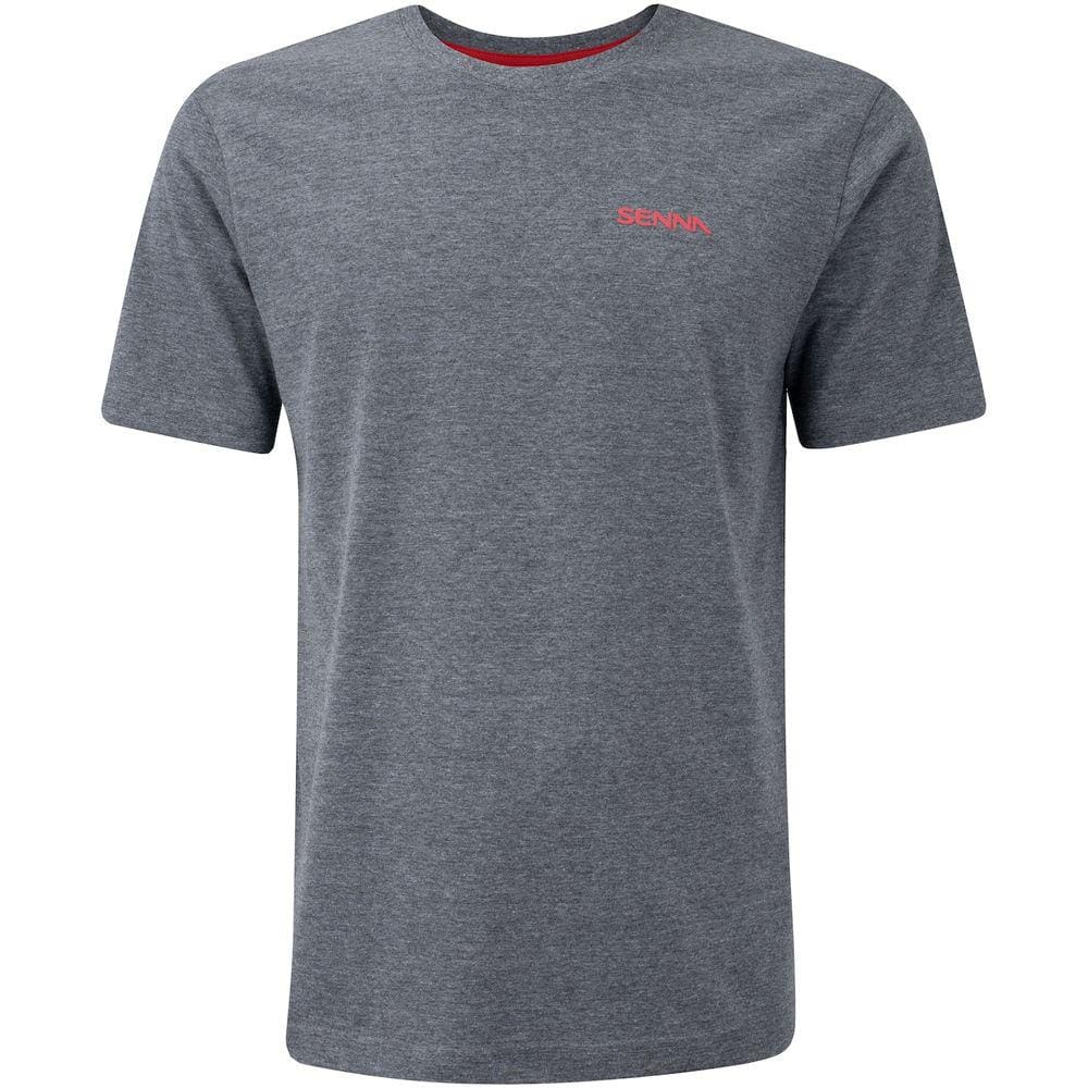 Camiseta Masculina Ayrton Senna Manga Curta Básica