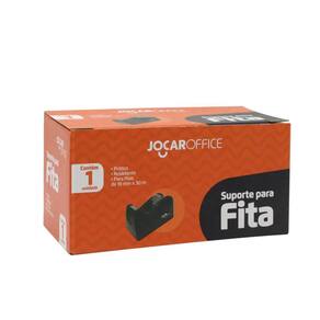 Suporte Para Fita Adesiva Pequeno Preto Jocar Office