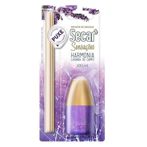Difusor De Aromas Secar Sensações 6X100Ml Lavanda Do Campo