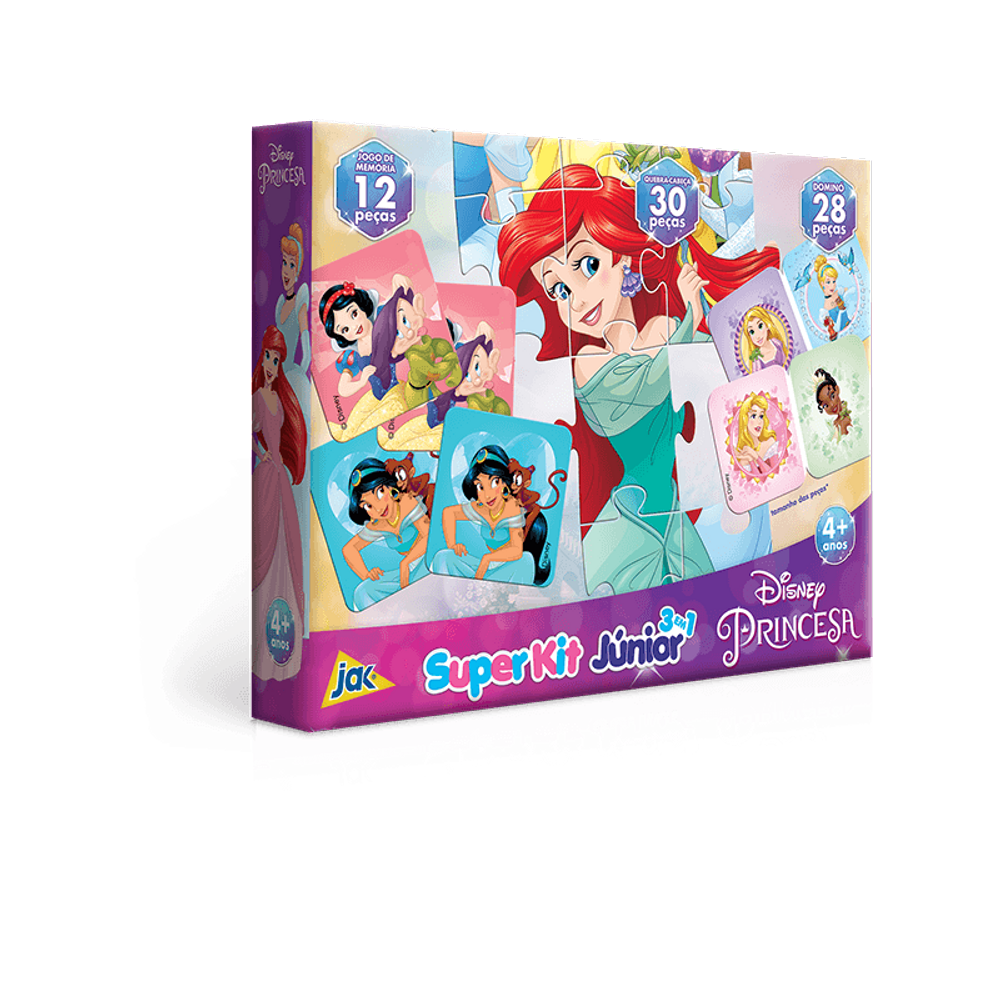 Super Kit Junior Jogos Princesa Toyster