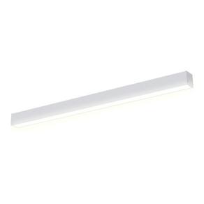 Luminária Sobrepor Taschibra Vetor Led Linear 35W Bivolt Branca 2700K Luz Quente