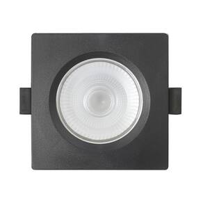 Spot de Led Embutir Slim PAR20 Quadrado 8W Preto Bivolt Blumenau 6500K Luz Fria