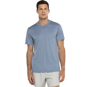 Camiseta Masculina Oxer Manga Curta Cava Tradicional Malha Mescla Basic