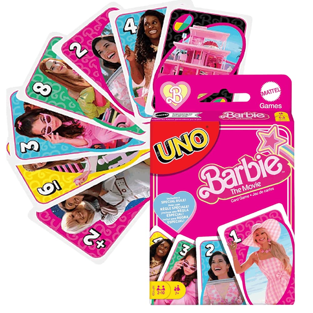 Uno jogo de cartas minimalista 11cm mattel