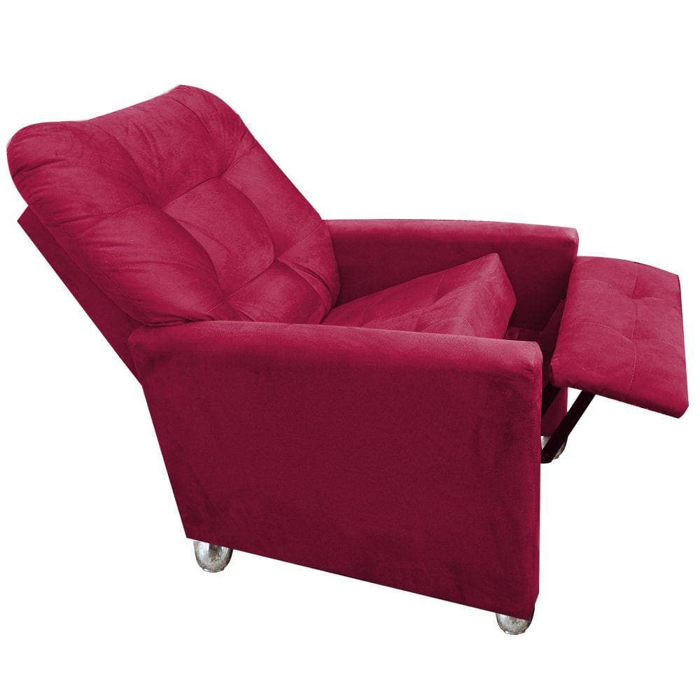 Poltrona do Papai e Mamãe Sabrina Vermelho