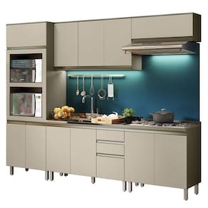 Cozinha Modulada Connect 5 Peças com Torre Quente 2 Fornos - Móveis Henn