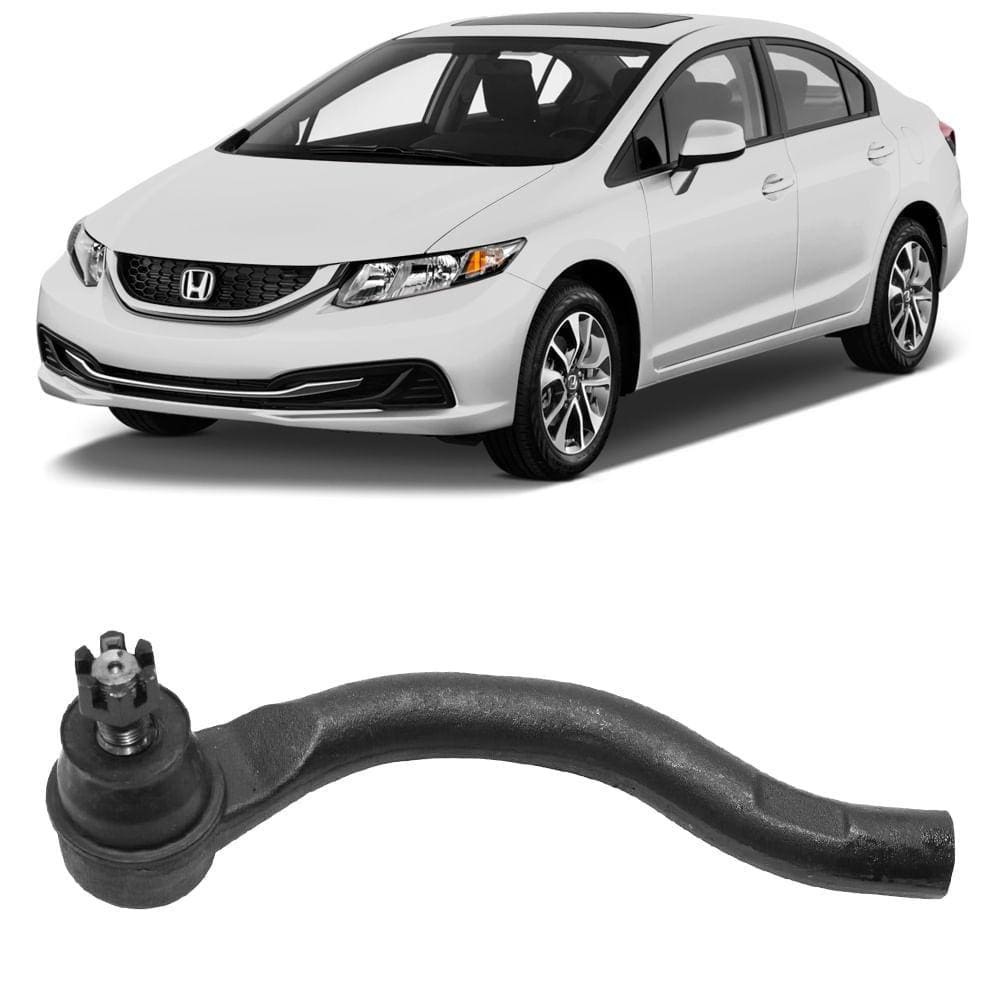 Terminal Direção Honda Civic 1.8 2.0 12 a 16 Dianteiro LE
