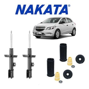 Par Amortecedor Dianteiro Nakata Sonic 2012 A 2014 + Kit Batente