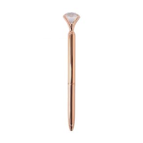 Caneta Cor Rosé Metal Rollerball Princesa Diamente 0.7mm: FS