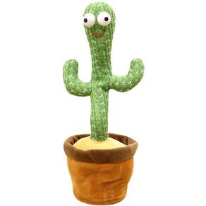 Caixa de Som Cactus Cacto Gravador de Voz Dançante Hot Dancing: FS