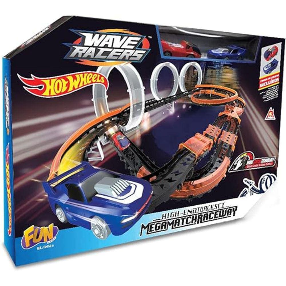 Pista e Carrinhos Hot Wheels Wave Racers Epic Challenge Fun 8599-6