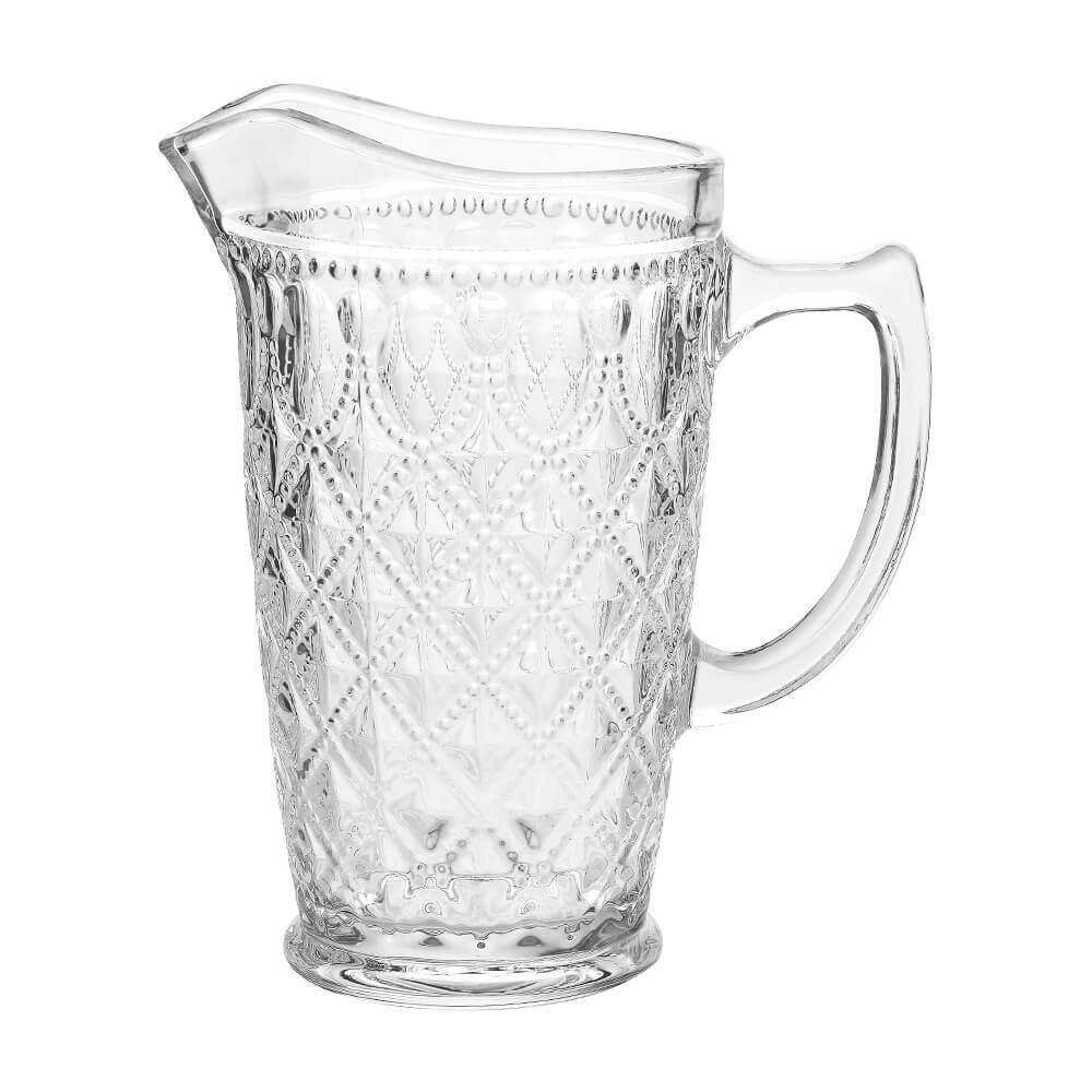 Jarra de Vidro Royal Transparente 1,38 Litros - Casambiente