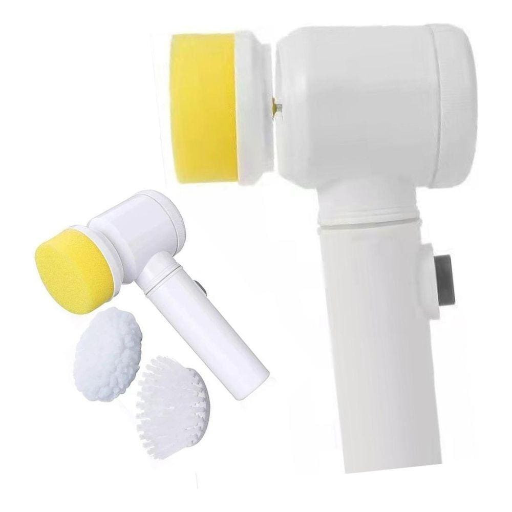 Escova Elétrica de Limpeza Multiuso Banheiro Cozinha USB