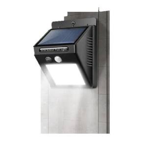 Luminária Solar Luz LED com Sensor Automático 30 Leds Kit 10