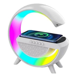 Luminária G-Speaker RGB Wireless e Carregador 15W