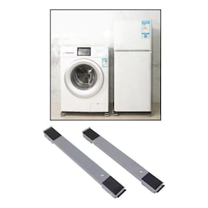Suporte Móvel Rodinhas Geladeira - Ajustável 69cm