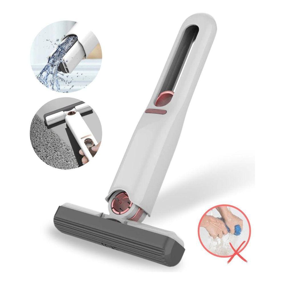 Mini Mop Portátil Plástico ABS Durável - Limpa Tudo