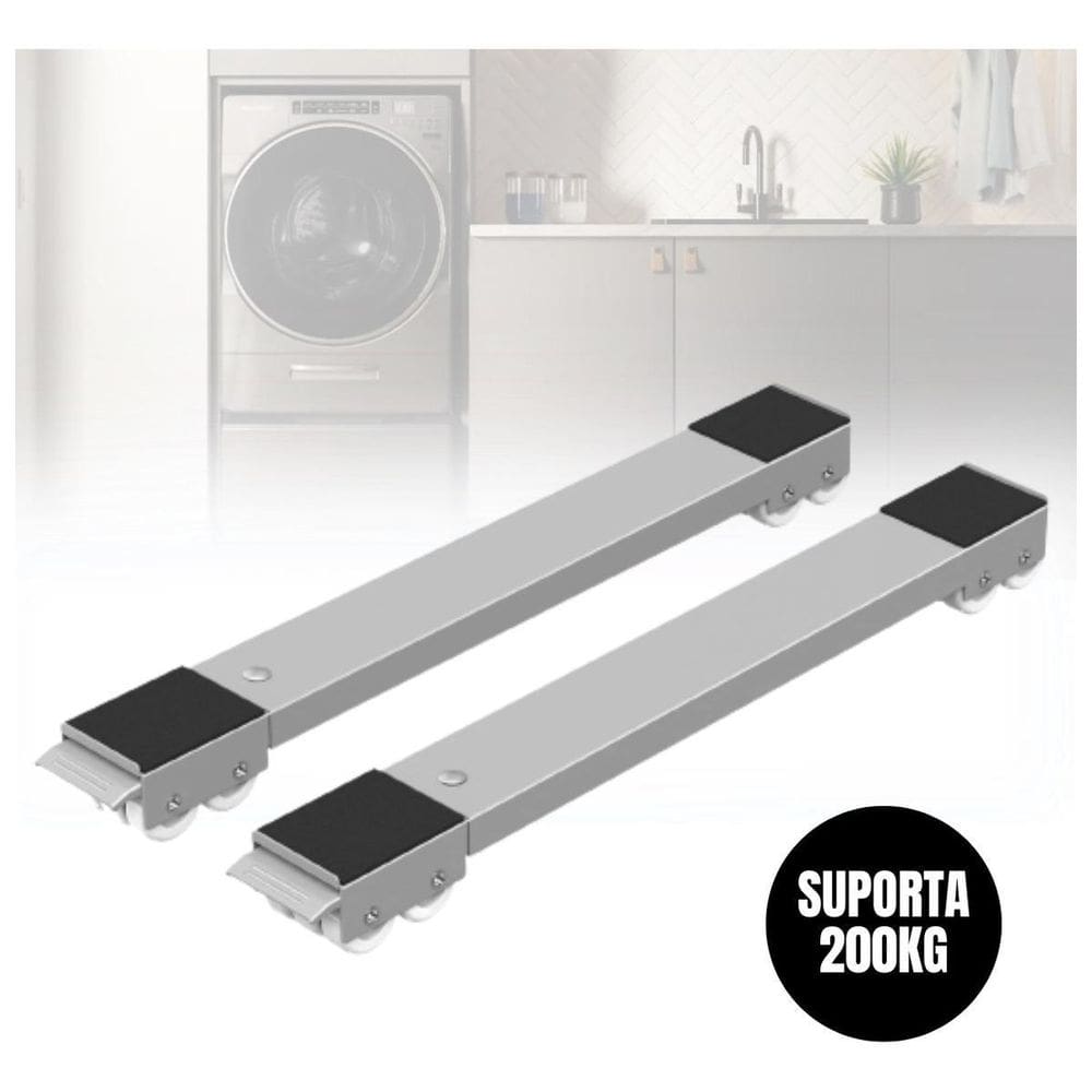 Suporte de Rodinhas Ajustável - 200kg