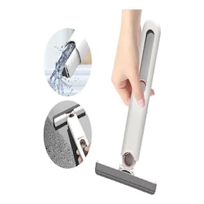 Mini Mop Portátil de Limpeza Articulado Esponja Absorvente