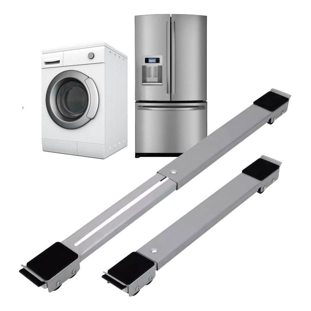 Suporte Rodinhas p/ Geladeira, Fogão, Máquina Lavar