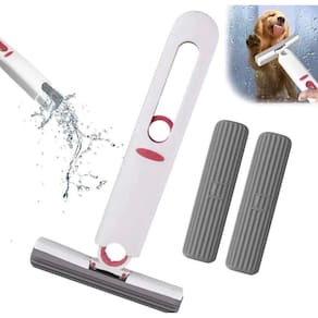 Mini Esfregão Mop Portátil Auto-squeeze Multifuncional