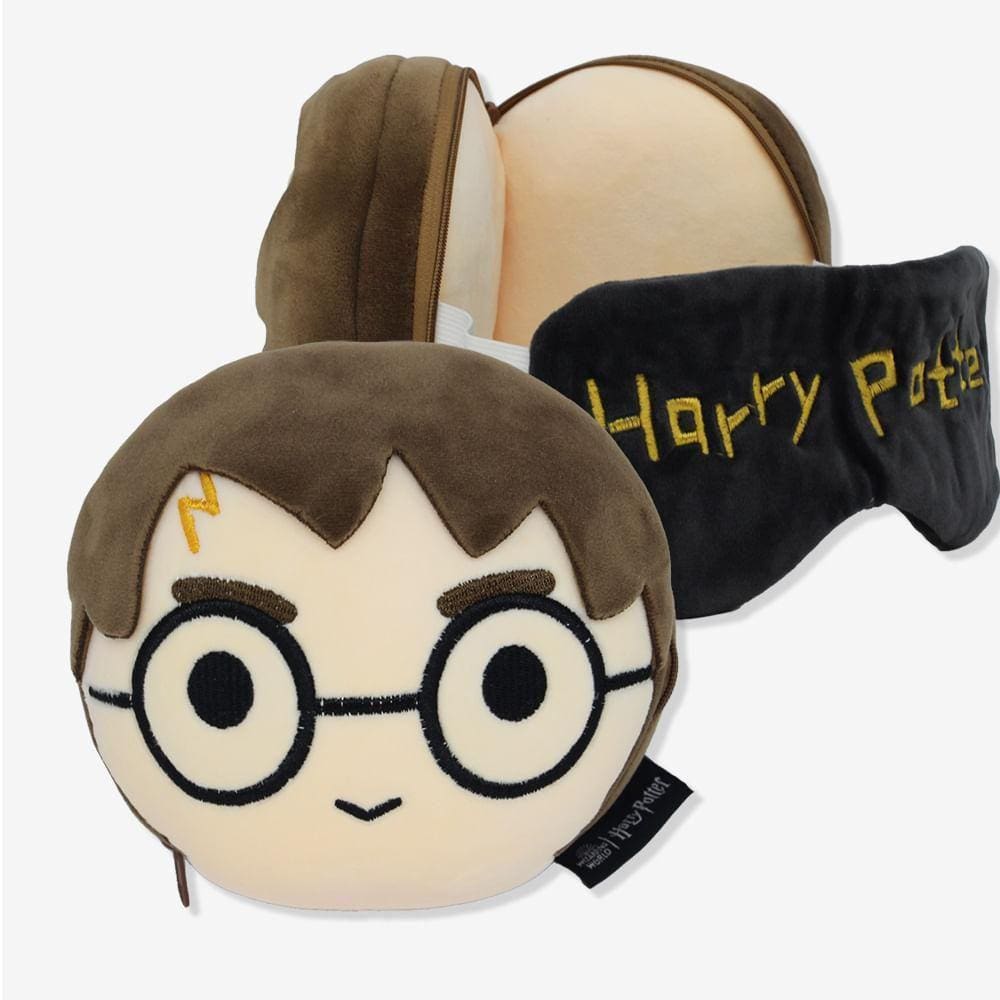 Máscara de Viagem Plush - Confortável e Bloqueadora de Luzes