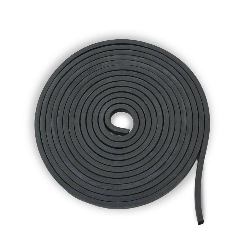 Perfil Borracha Esponjoso Vedação 20x20mm - 5m | Menco