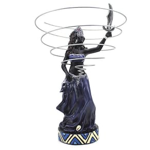 Estátua Resina Oyá-Tempo Logunan Luxo 32 cm - Umbanda