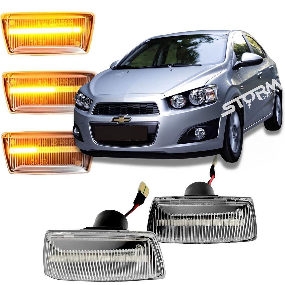 Pisca Seta Sequencial Sonic LED Chevrolet