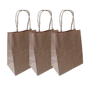 10 Sacolas Kraft Grande 30,5x11,5x38 cm - Sofisticadas